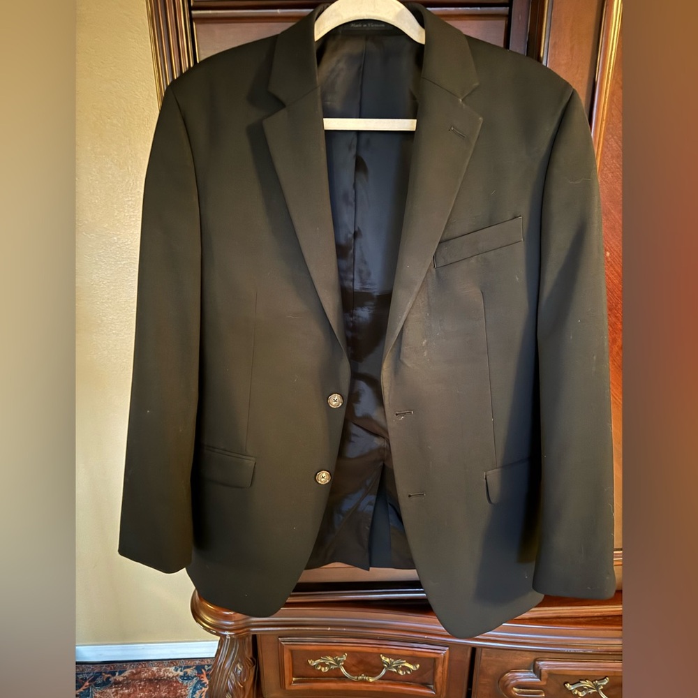 Black suit coat